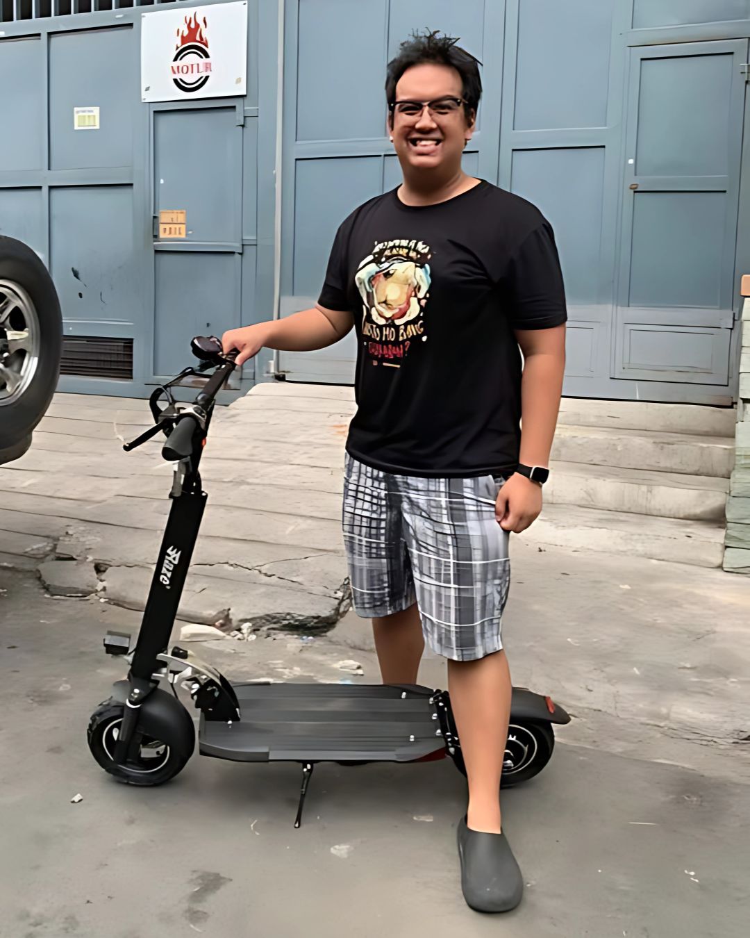 Picture from a Motur Electric Customer using Motur MD1