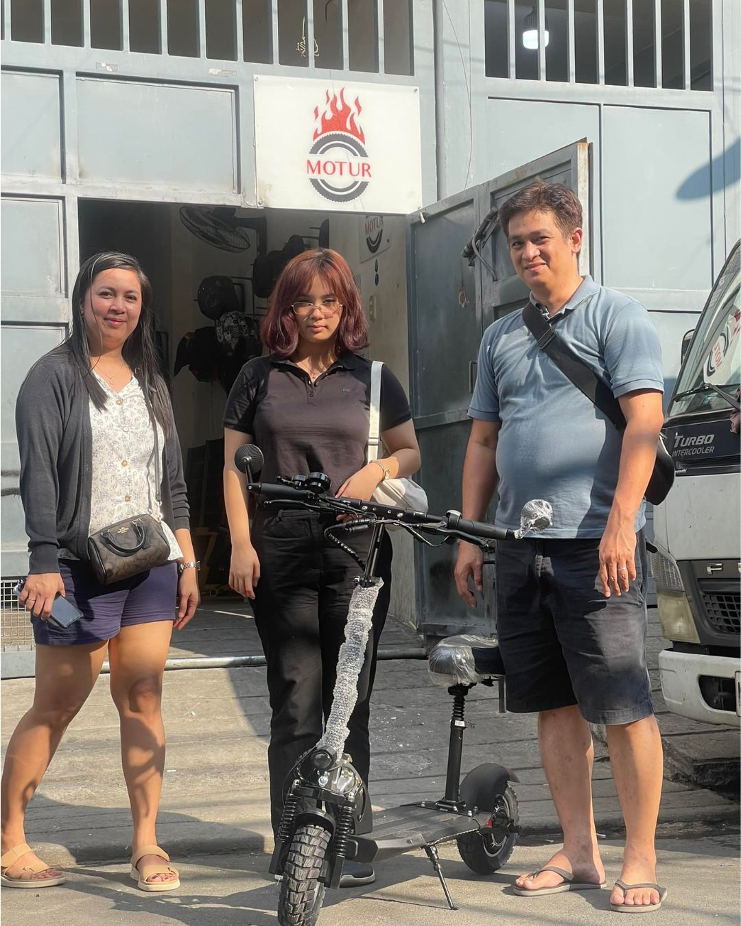 Picture from a Motur Electric Customer using Motur MD1